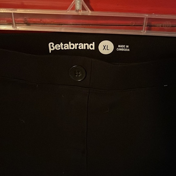 Betabrand Yoga Work pants, straight leg, XL - Picture 2 of 4